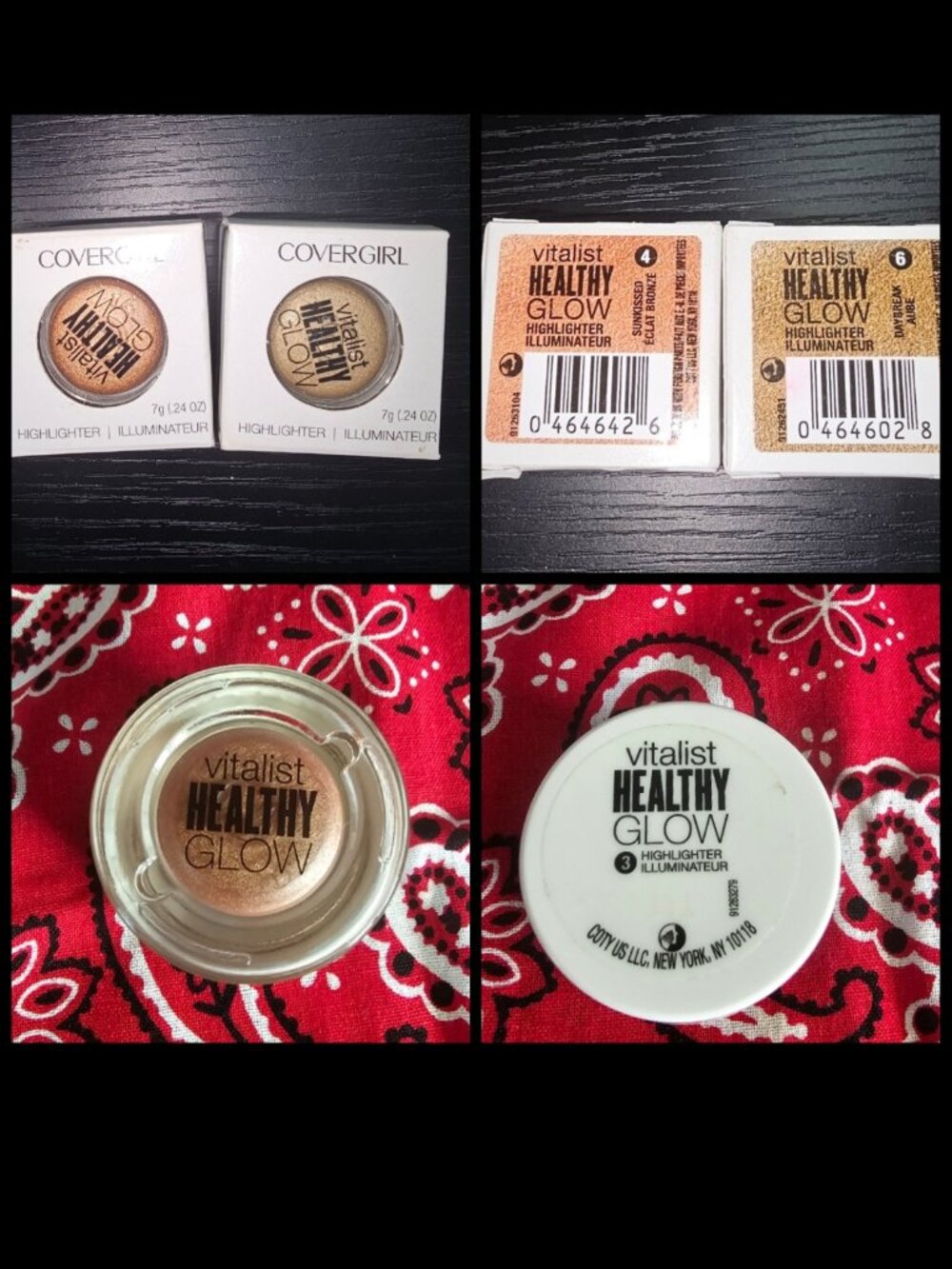 Covergirl Healthy Glow Vitalist Cream Highlighters DISCONTINUED